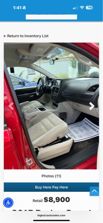 2015 Dodge Grand Caravan Image 10