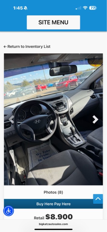 2013 Hyundai Elantra Image 5