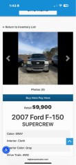 Image for 2007 Ford F-150 Supercrew ID: 7001264