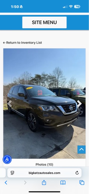 2017 Nissan Pathfinder Image 9