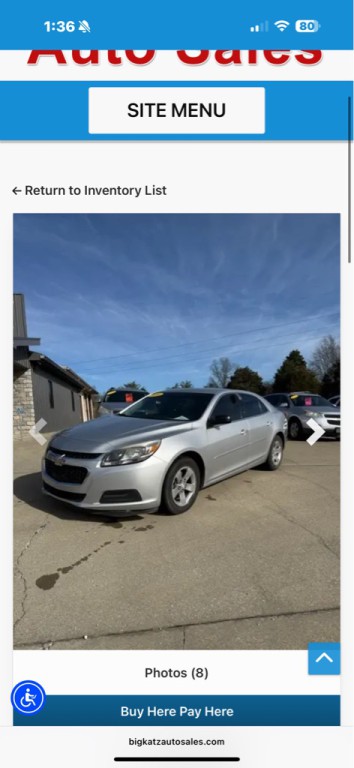 2016 Chevrolet Malibu Image 2