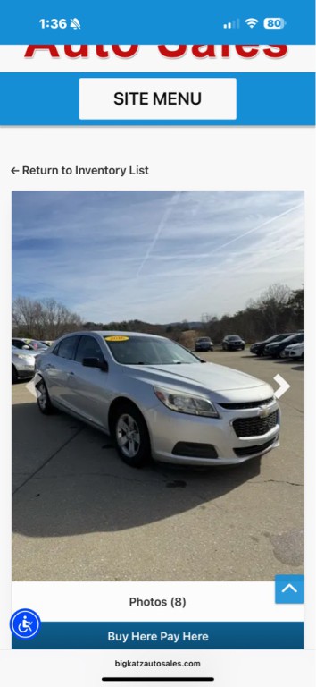 2016 Chevrolet Malibu Image 8