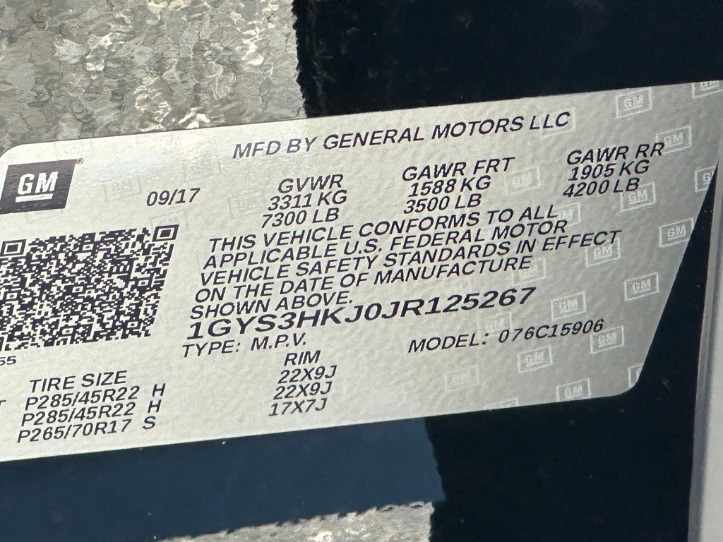 2018 Cadillac Escalade Image 45