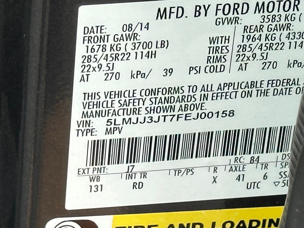 2015 Lincoln Navigator Image 44