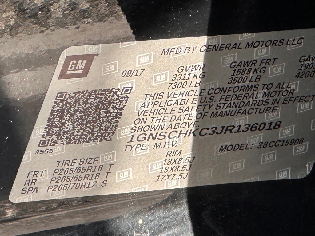 2018 Chevrolet Suburban Image 46