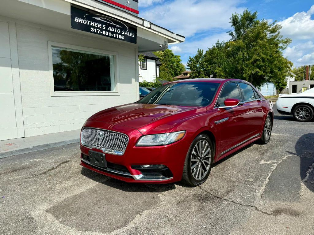 2017 Lincoln Continental Image 4