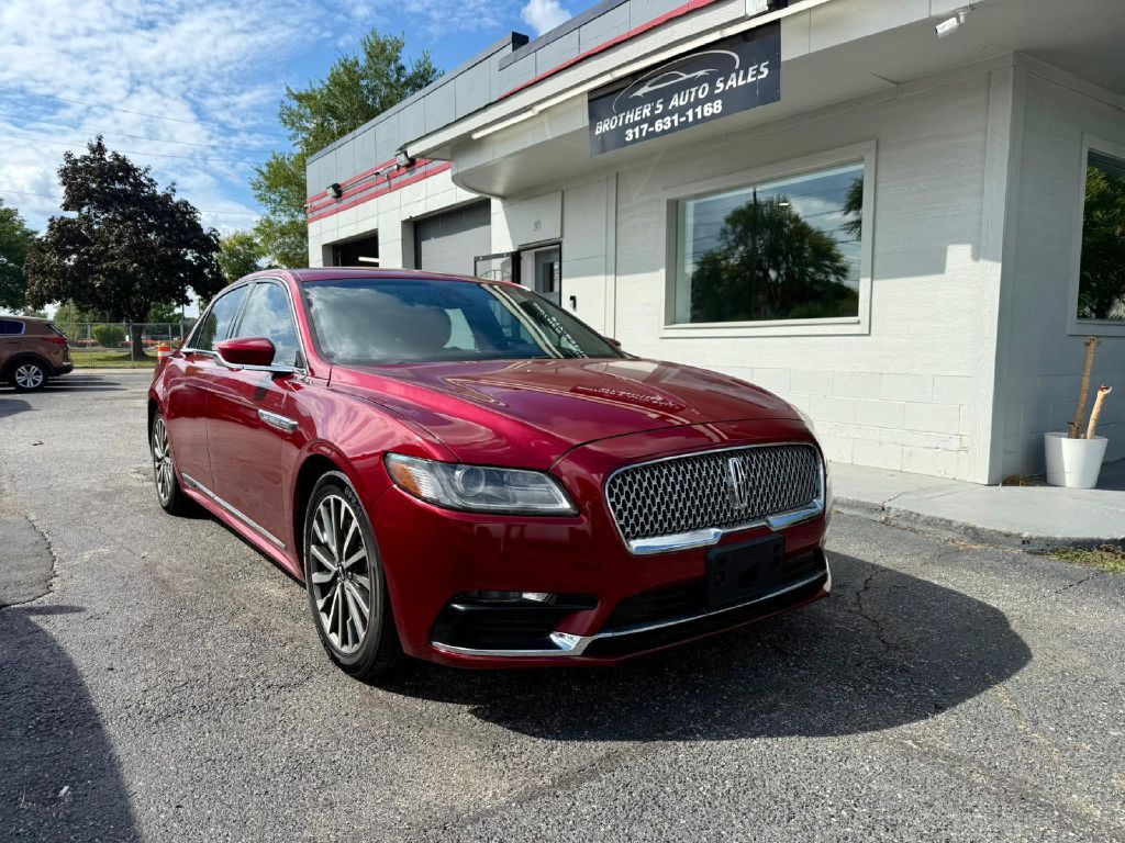 2017 Lincoln Continental Image 8