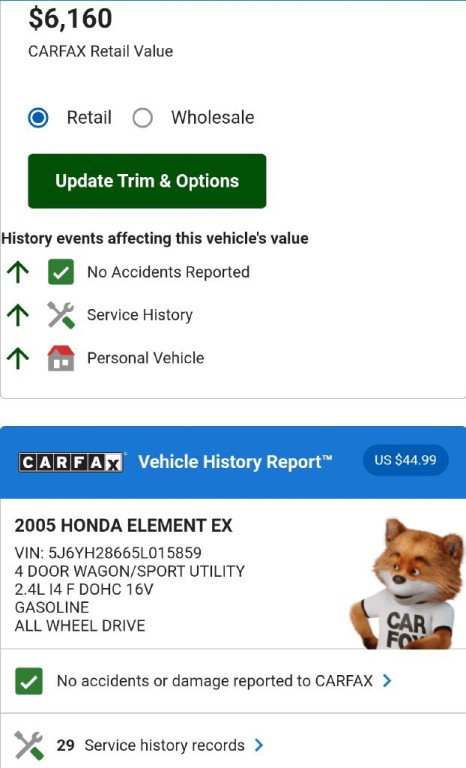 2005 Honda Element Image 3