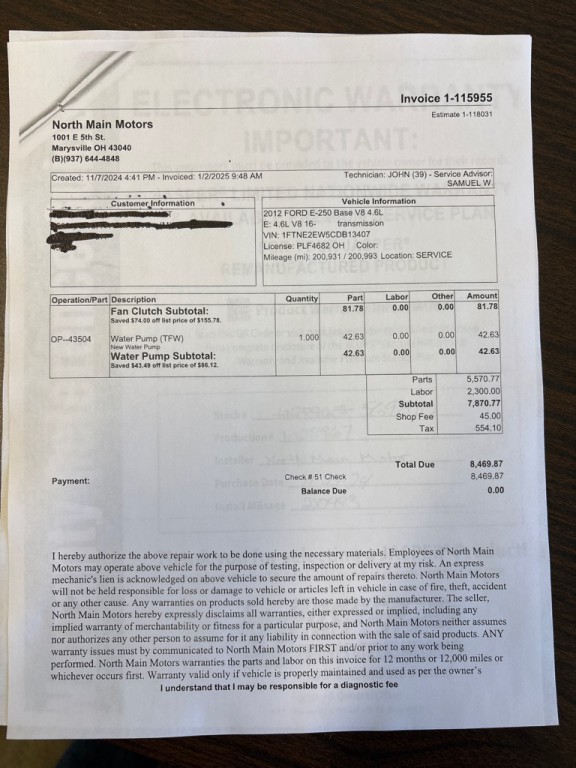 2012 Ford Econoline Image 28