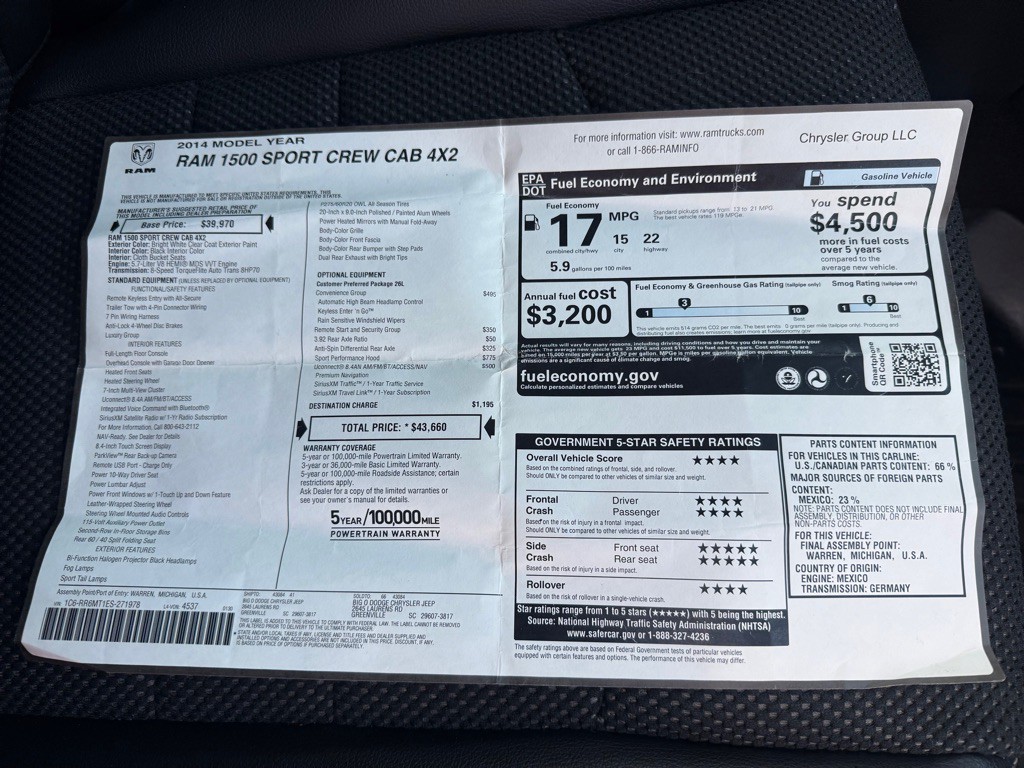 2014 RAM 1500 Image 31