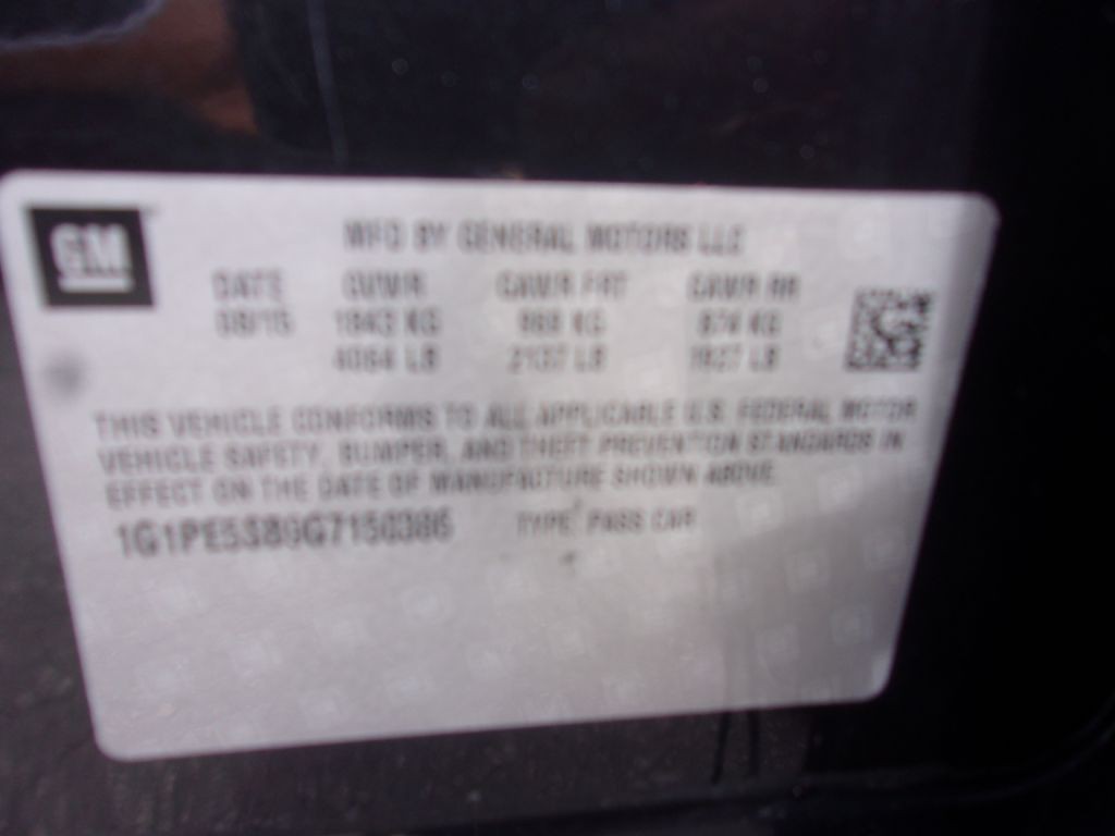 2016 Chevrolet Cruze Image 9