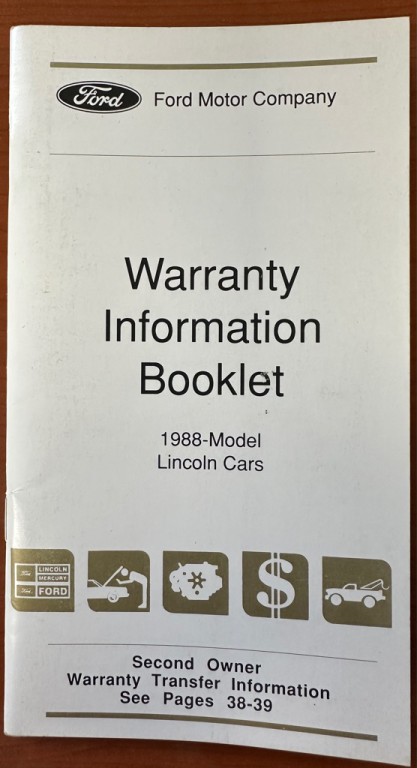 1988 Lincoln Town Car Image 54