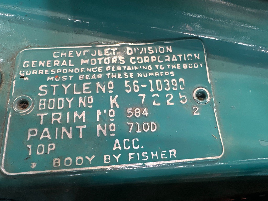1956 Chevrolet Bel Air Image 38