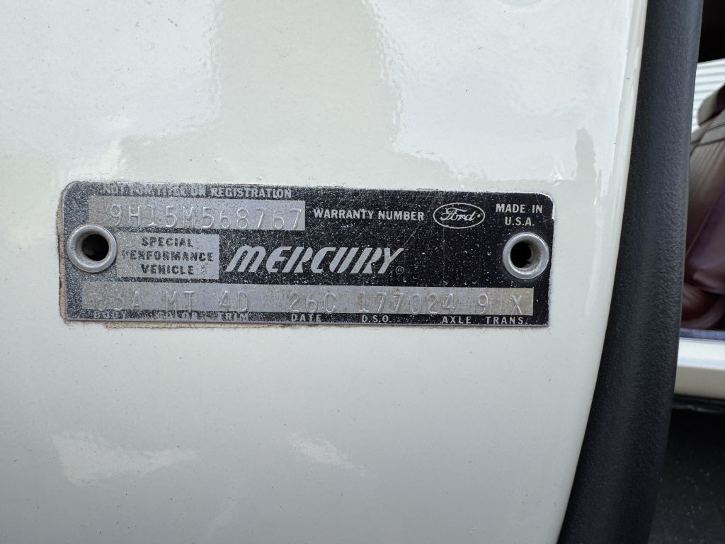 1969 Mercury Cyclone Spoiler Image 37