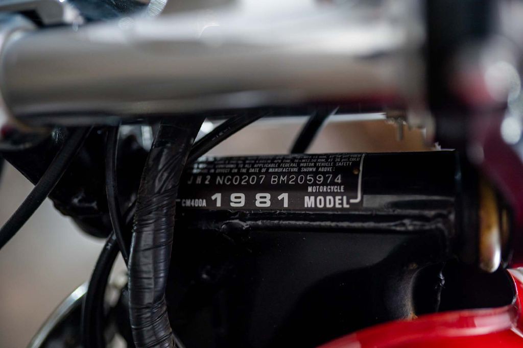 1981 Honda Cm400a Image 23