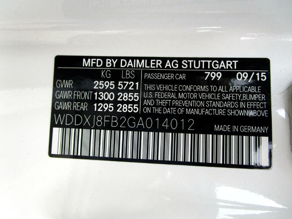 2016 Mercedes-Benz S-Class Image 55
