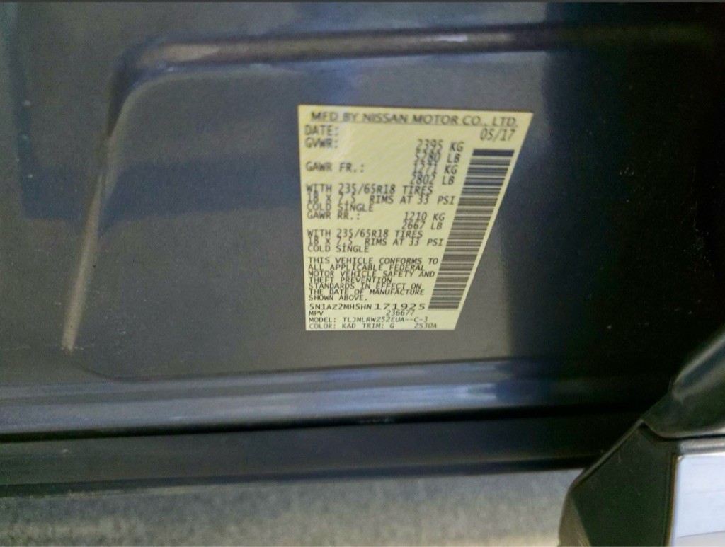 2017 Nissan Murano Image 62