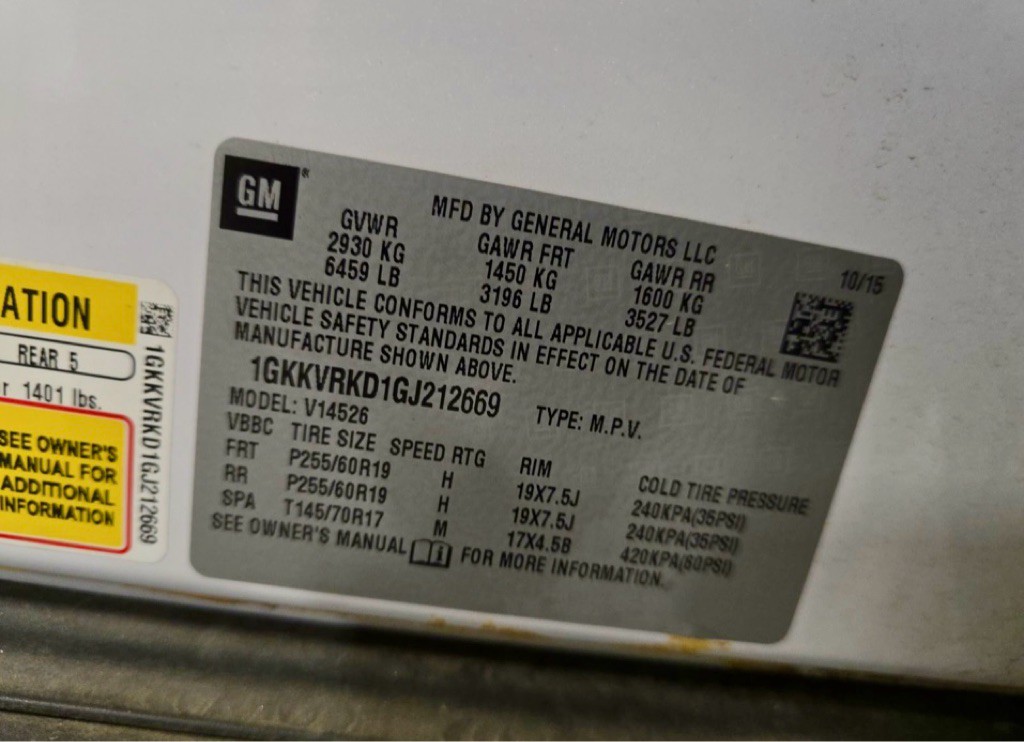 2016 GMC Acadia Image 15