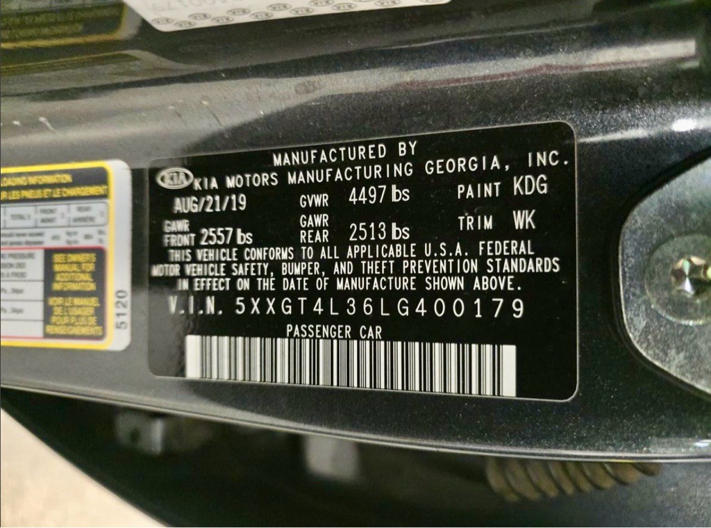 2020 Kia Optima Image 15