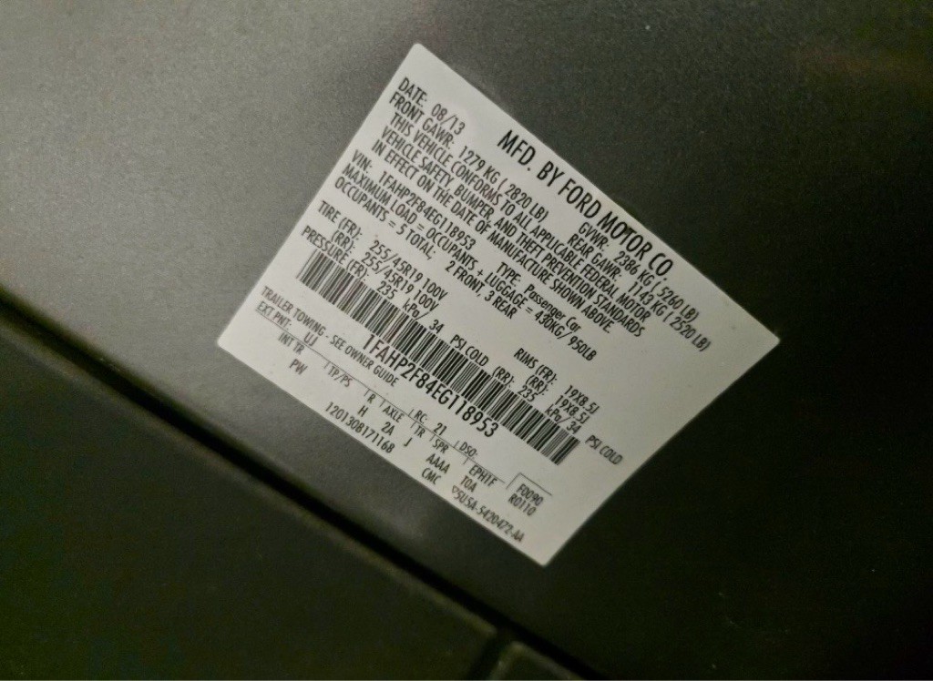 2014 Ford Taurus Image 14