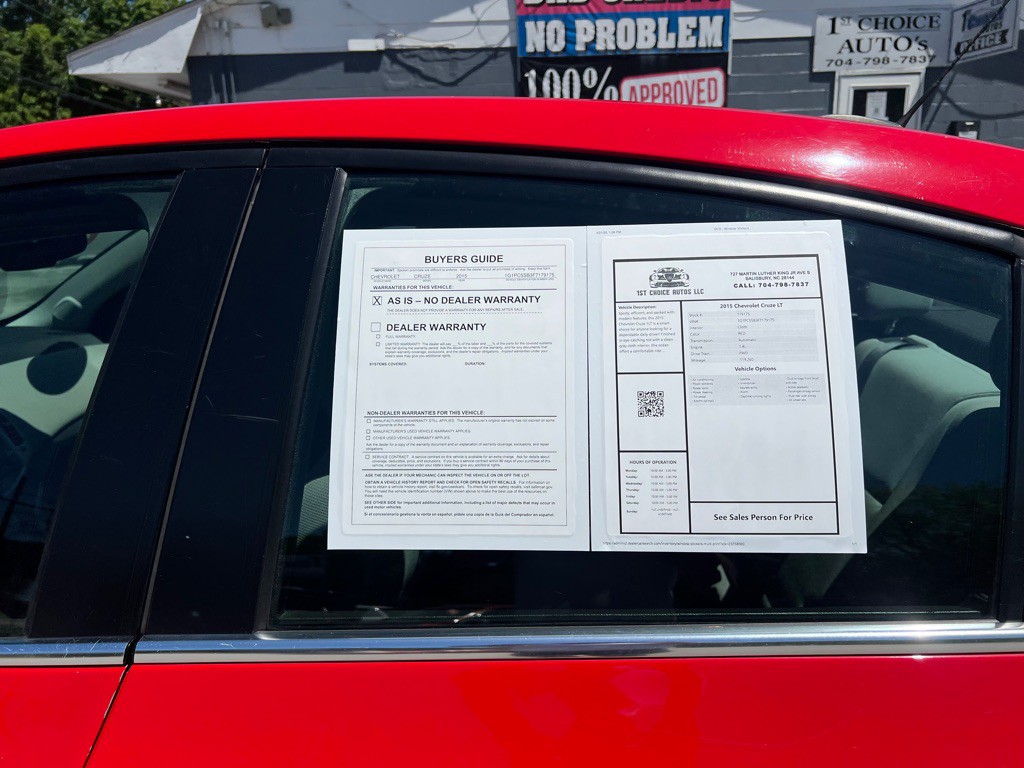 2015 Chevrolet Cruze Image 53