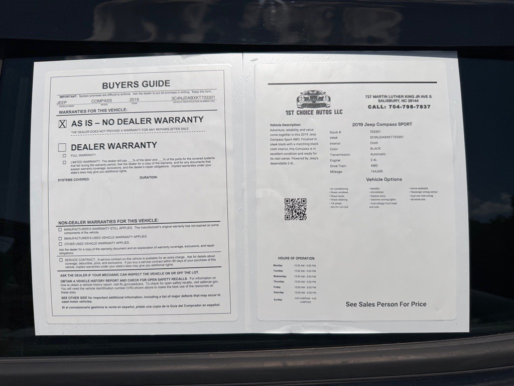 2019 Jeep Compass Image 30