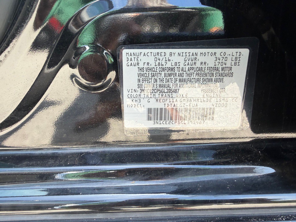 2016 Nissan Versa Image 31