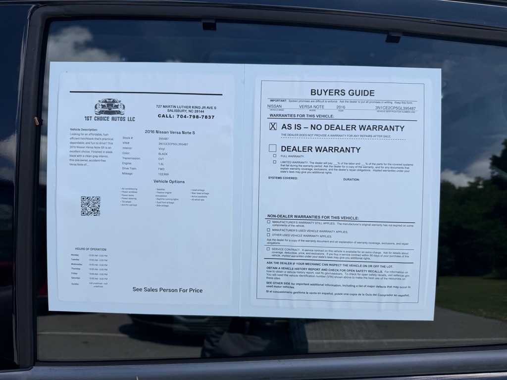 2016 Nissan Versa Image 41