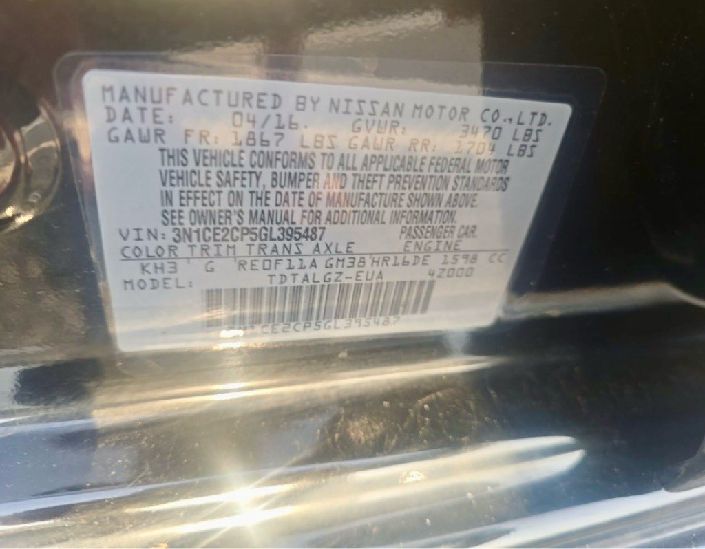 2016 Nissan Versa Image 77