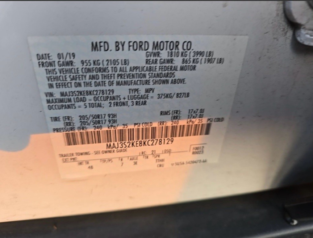 2019 Ford Econoline Image 59