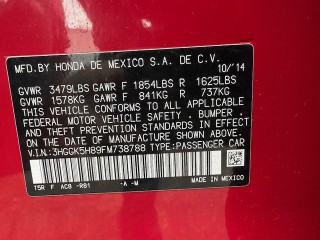 Image for 2015 Honda Fit EX ID: 7033000