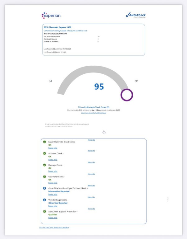 2018 Chevrolet Express Image 14