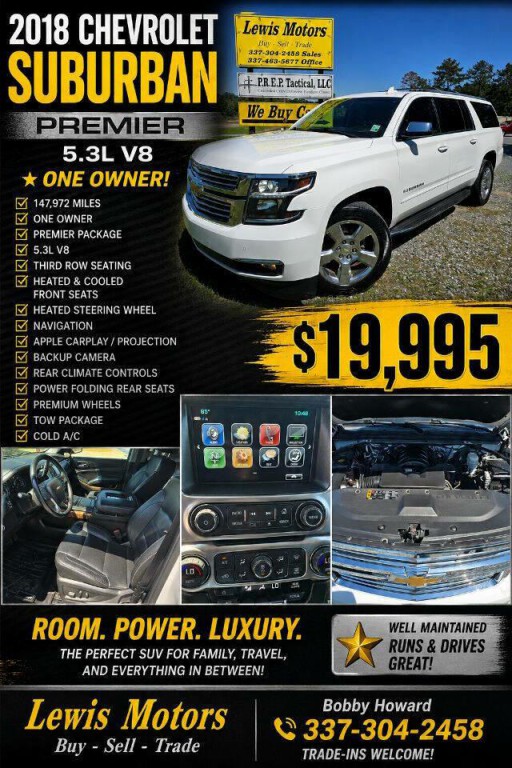 2018 Chevrolet Suburban Image 16