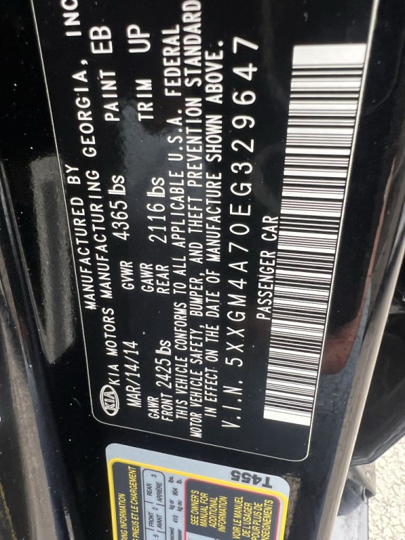 2014 Kia Optima Image 23