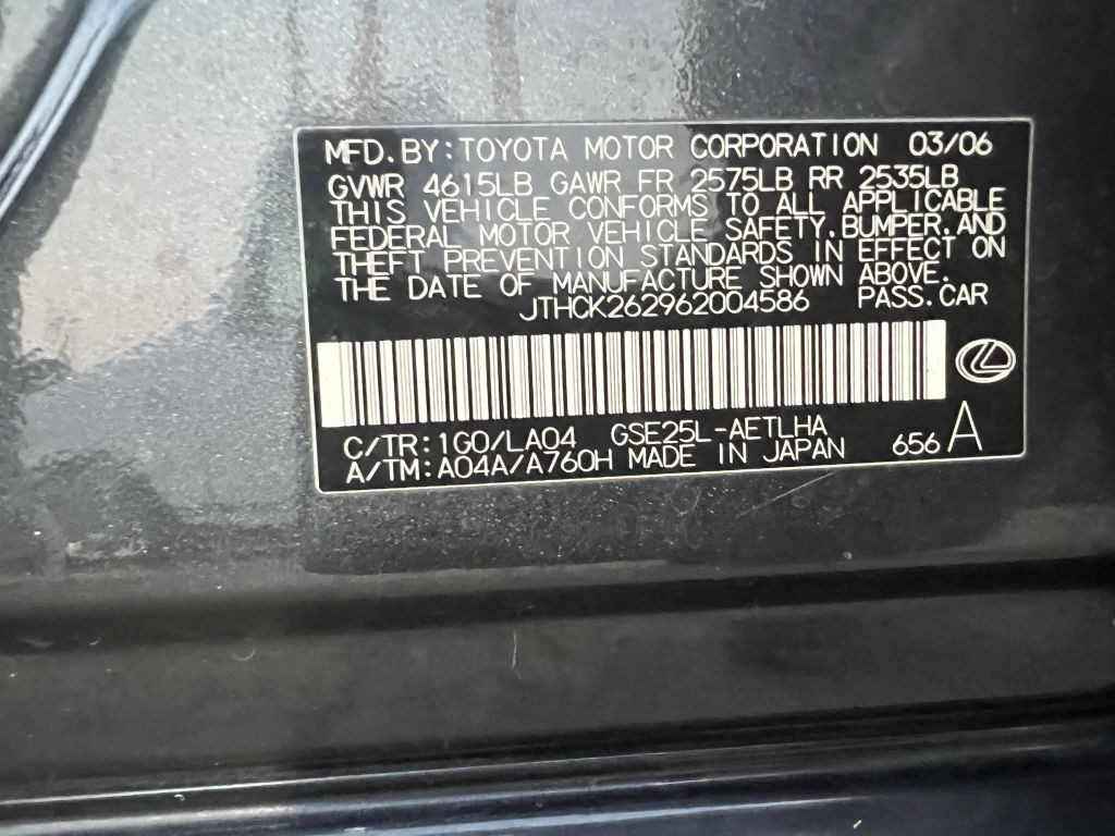 2006 Lexus IS Image 19