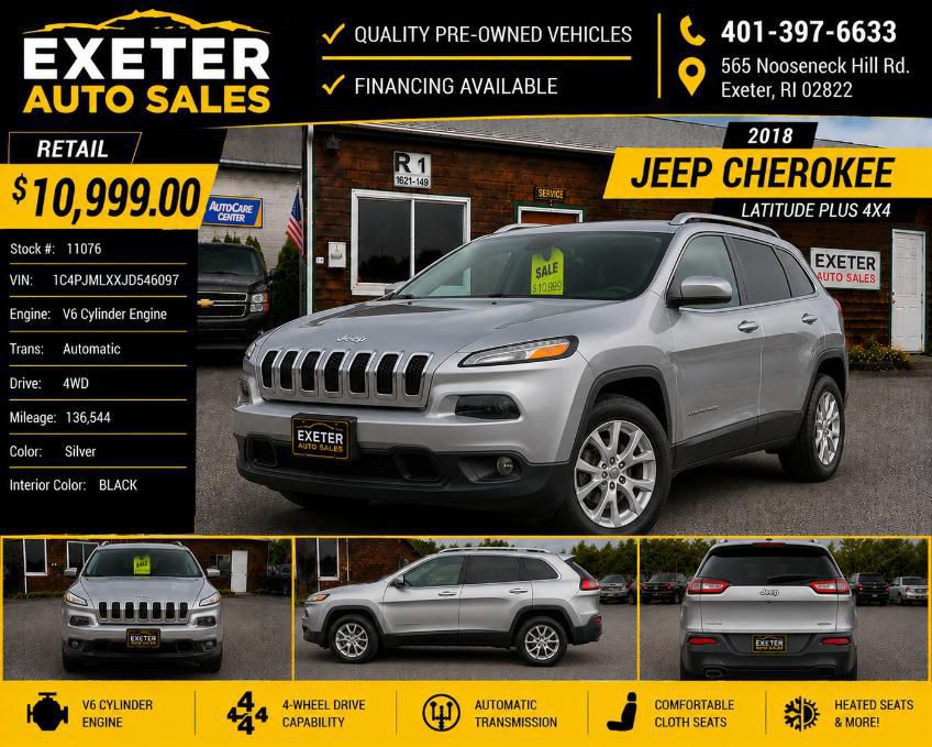 2018 Jeep Cherokee Latitude Plus