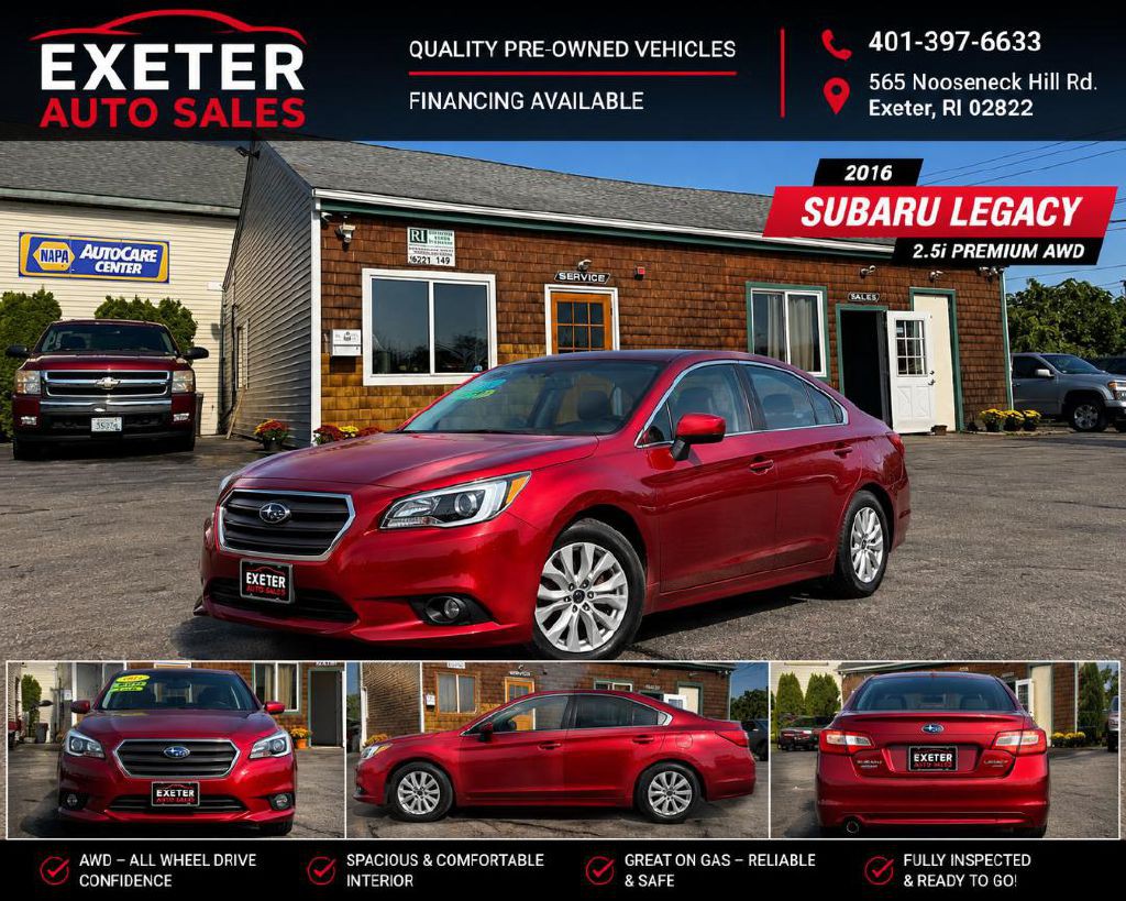 2016 Subaru Legacy 2.5I LIMITED