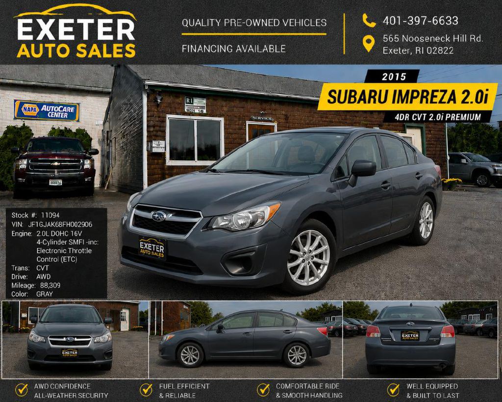 2015 Subaru Impreza Premium Plus