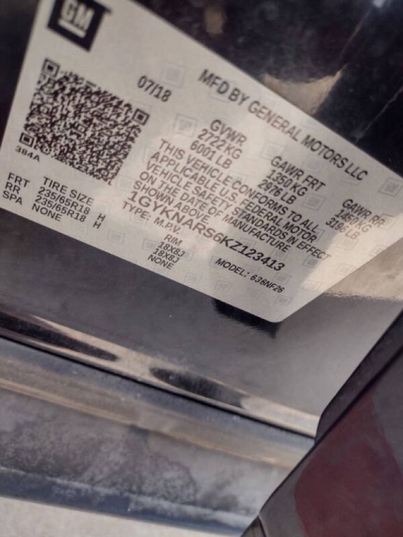 2019 Cadillac XT5 Image 23