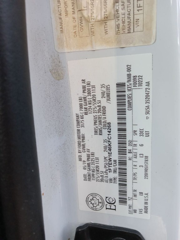 2019 Ford F-150 Image 10