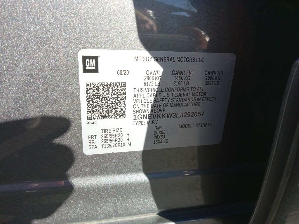 2020 Chevrolet Traverse Image 10