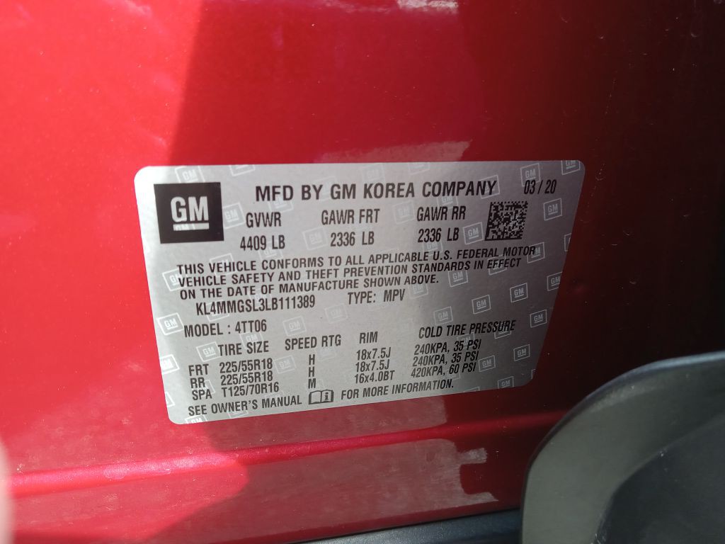 2020 Buick Enclave Image 10