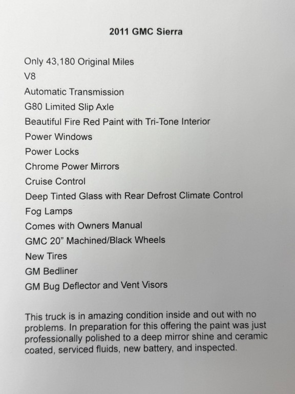 2011 GMC Sierra Image 20