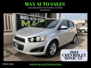 Image for 2014 Chevrolet Sonic LT ID: 7046496