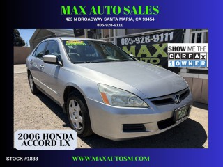 Image for 2006 Honda Accord LX ID: 7360861