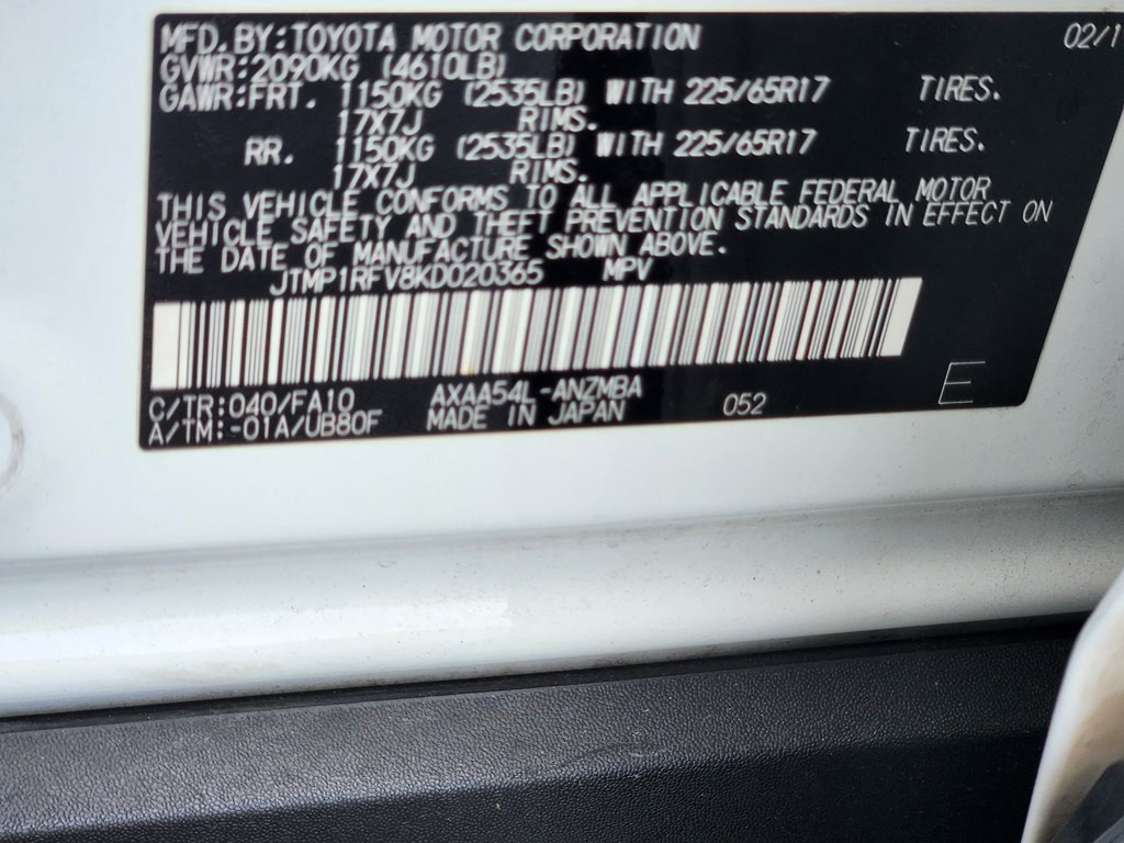 2019 Toyota Rav4 Image 26