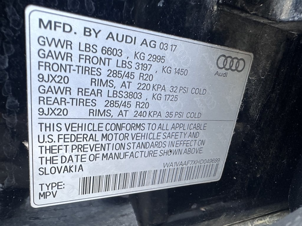 2017 Audi Q7 Image 17