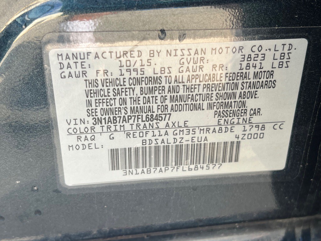 2015 Nissan Sentra Image 21