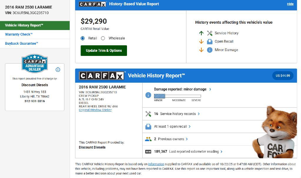 2016 RAM 2500 Image 18