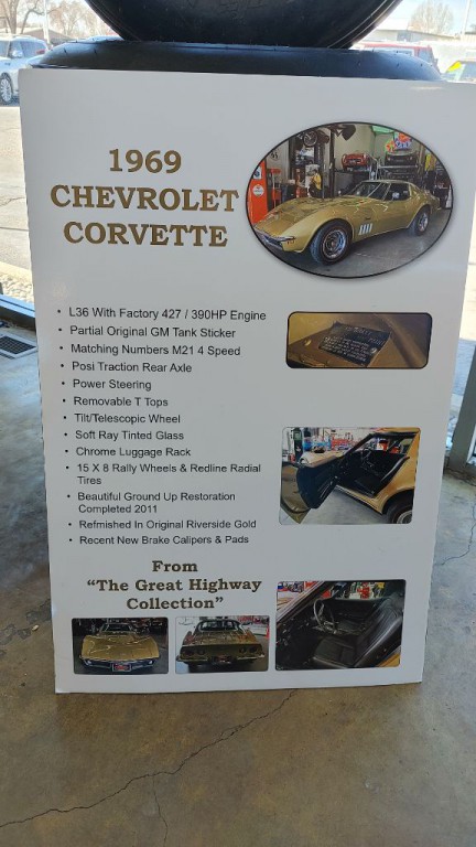 1969 Chevrolet Corvette Image 17
